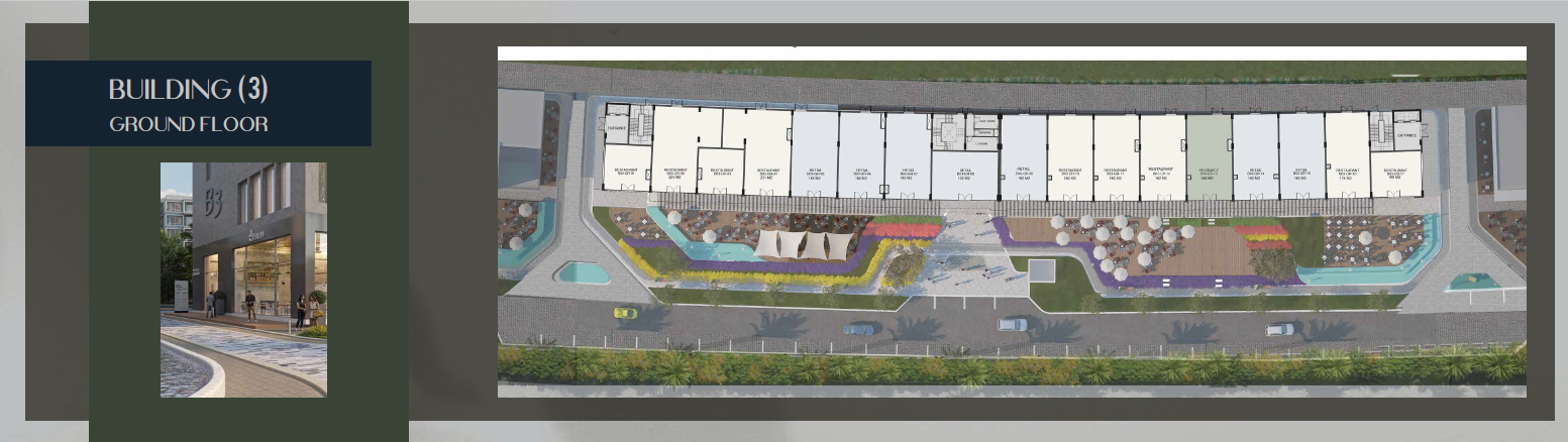 Floor Plan - Entrada Avenue Mall New Capital Sorouh Real Estate