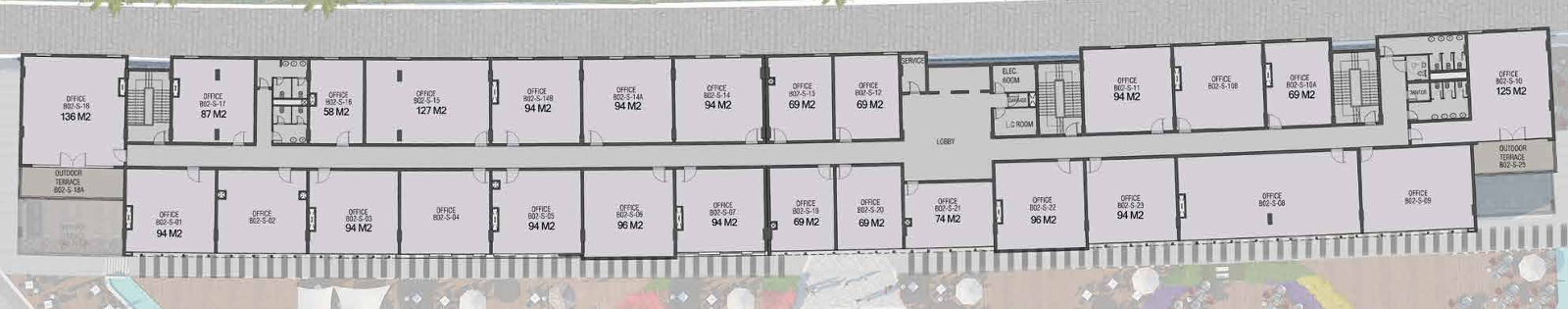 Floor Plan - مول انترادا افينيو العاصمة الادارية الجديدة صروح للتطوير العقاري - Entrada Avenue Mall New Capital