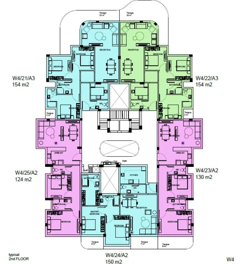 Apartment - White Residence New Cairo Compound Upwyde Real Estate