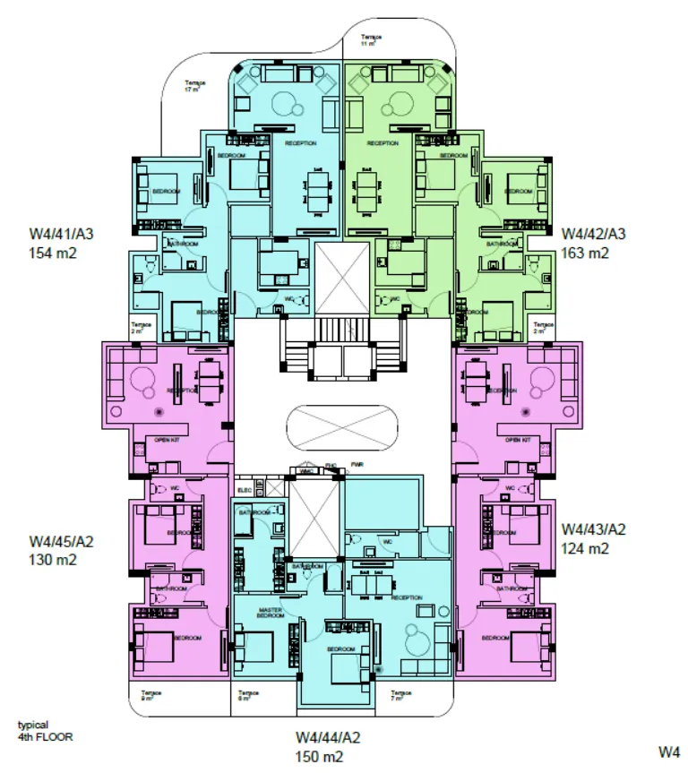 Apartment - White Residence New Cairo Compound Upwyde Real Estate