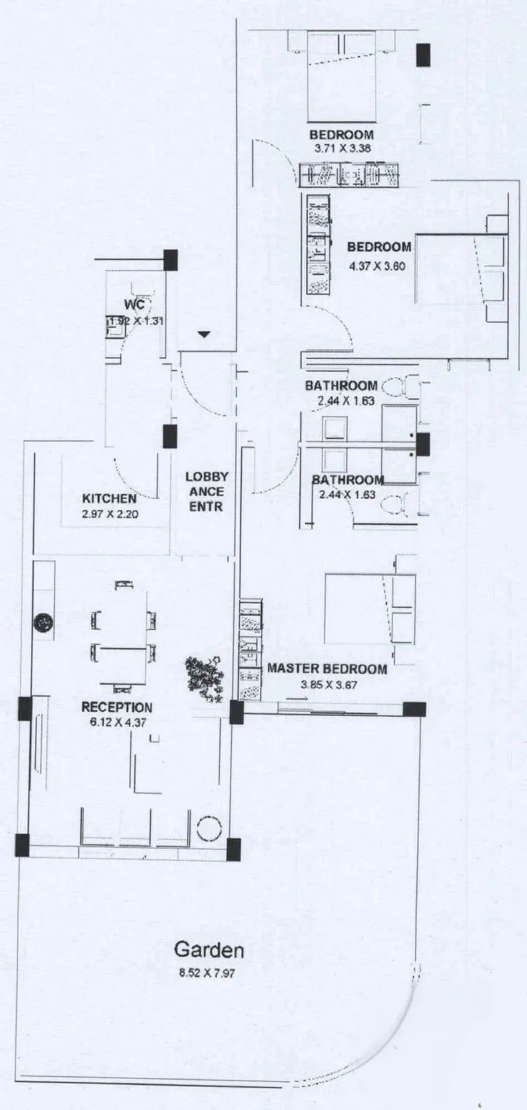 Apartment - White Residence New Cairo Compound Upwyde Real Estate