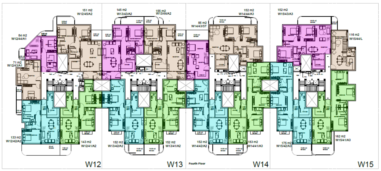 مخطط 33 - كمبوند وايت ريزيدنس التجمع الخامس اب وايد للتطوير العقاري - White Residence New Cairo Compound
