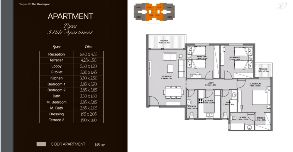 Floor Plan - Lugar New Zayed Compound Gates Real Estate