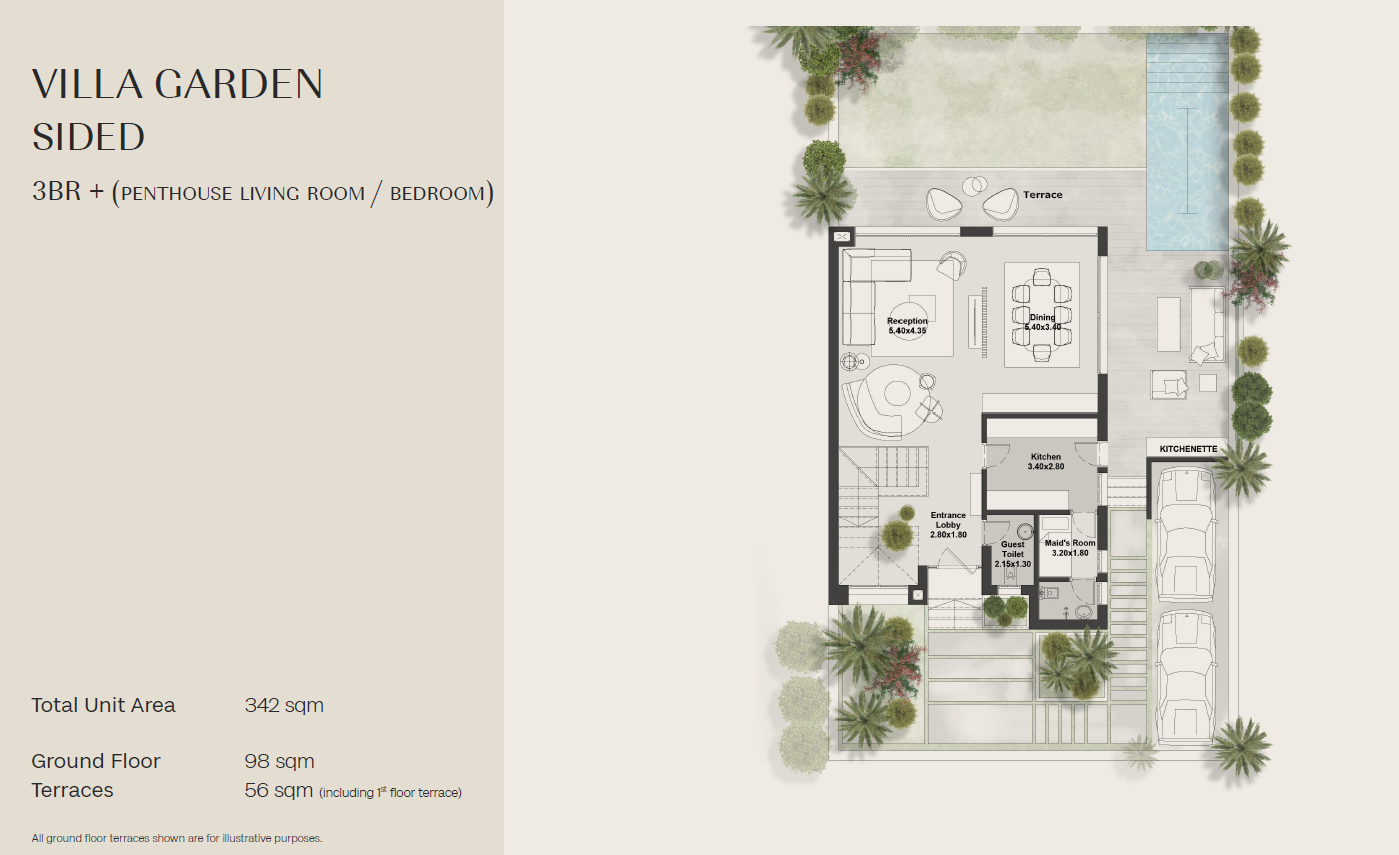 Floor Plan - كمبوند هيلز اوف وان نيو زايد بيبول اند بليسيز للتطوير العقاري - Hills Of One New Zayed Compound