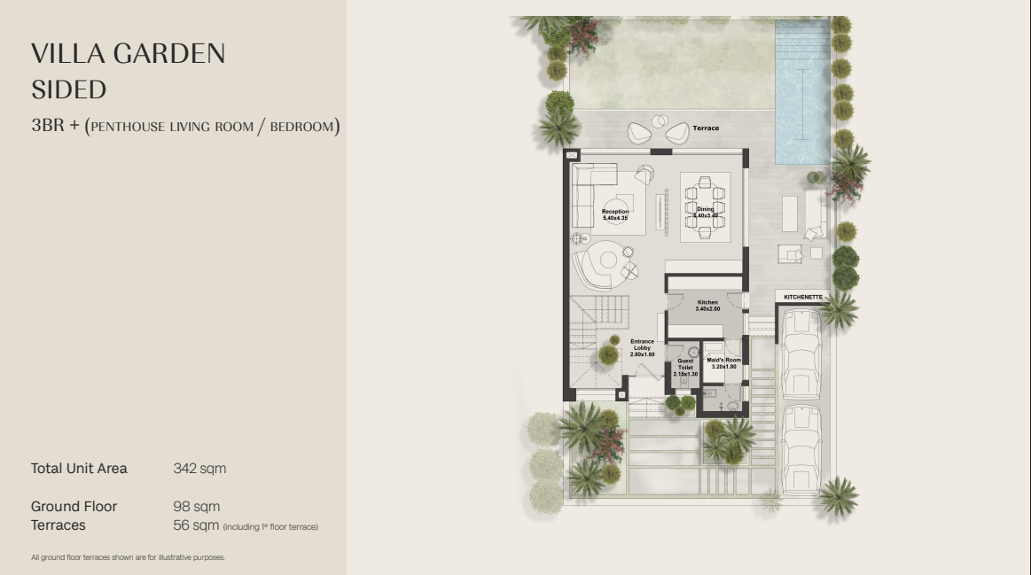 Floor Plan - كمبوند هيلز اوف وان نيو زايد بيبول اند بليسيز للتطوير العقاري - Hills Of One New Zayed Compound