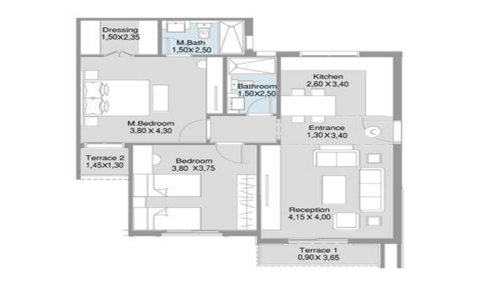 Floor Plan - ريجنتس سكوير