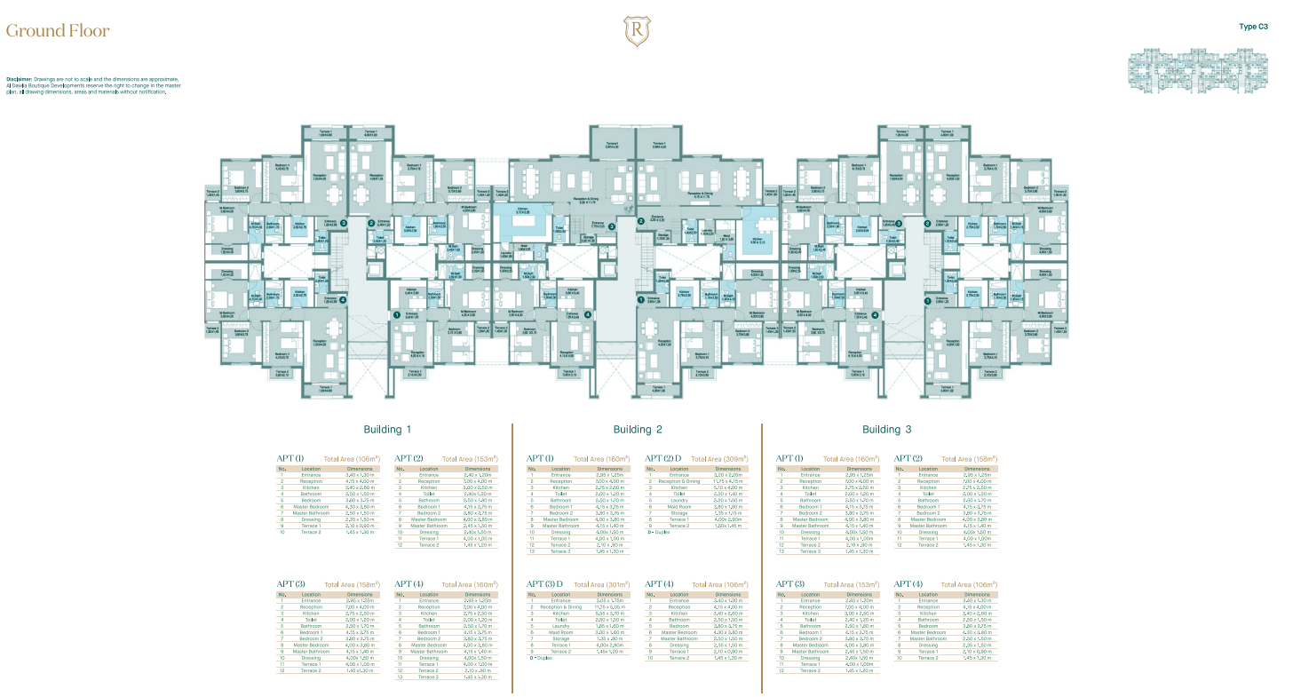 Floor Plan - ريجنتس سكوير