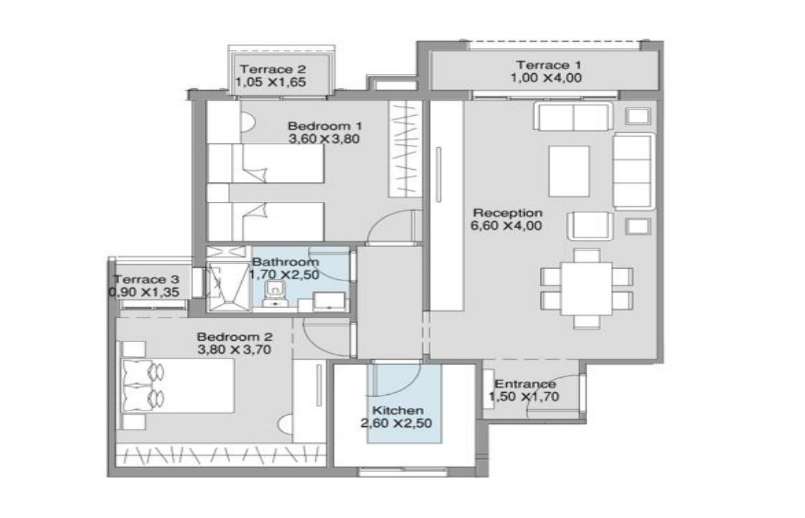 Floor Plan - ريجنتس سكوير