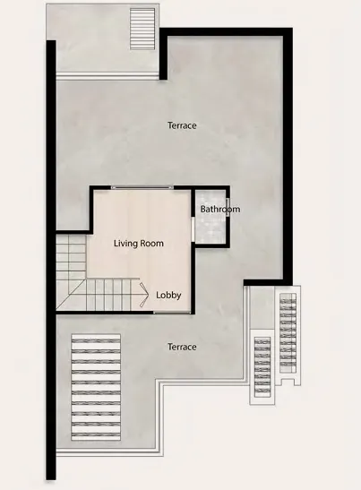 Townhouse - V Levels Sheikh Zayed Compound Dunes Developments