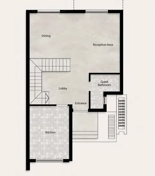 Townhouse - V Levels Sheikh Zayed Compound Dunes Developments