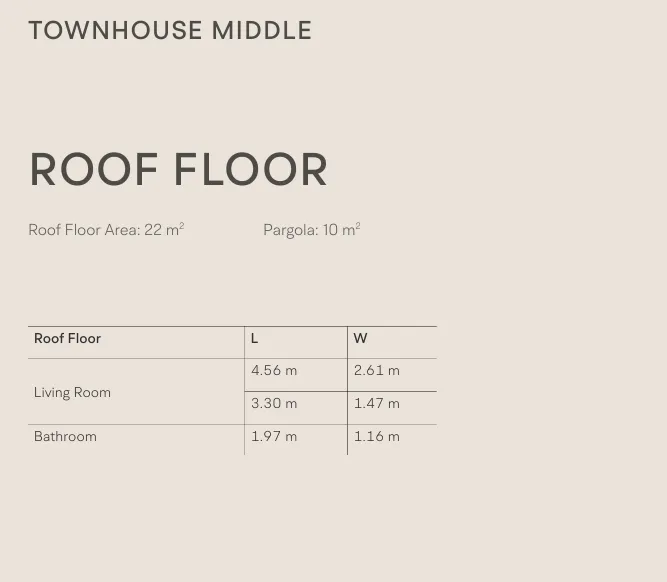 Townhouse - V Levels Sheikh Zayed Compound Dunes Developments