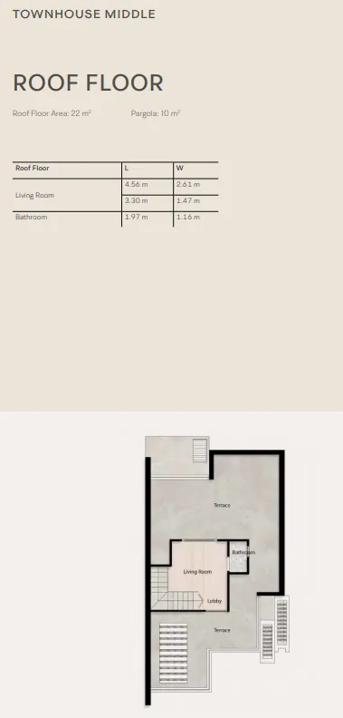 Townhouse - V Levels Sheikh Zayed Compound Dunes Developments