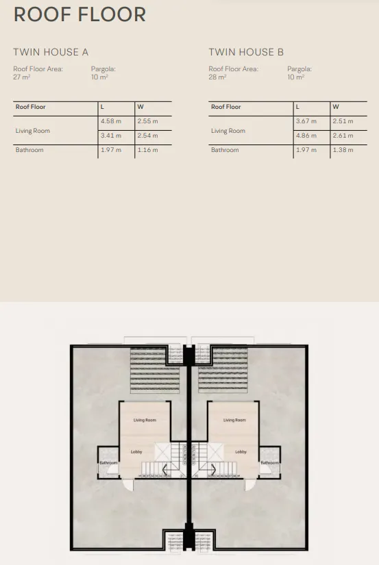 Twinhouse - V Levels Sheikh Zayed Compound Dunes Developments