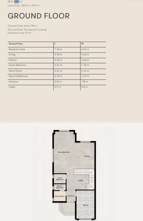 Townhouse - V Levels Sheikh Zayed Compound Dunes Developments