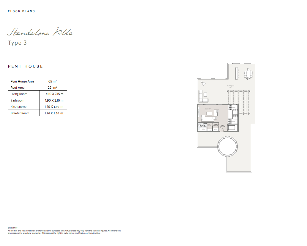 Floor Plan - Villas for sale in Hyde Park Fifth Settlement: Live the luxury in all its details!