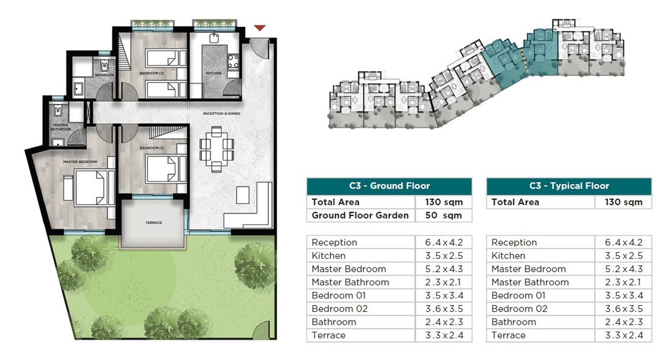 Floor Plan - فيلا كيان الشيخ زايد : فرص استثمارية لا تعوض في عالم العقارات!