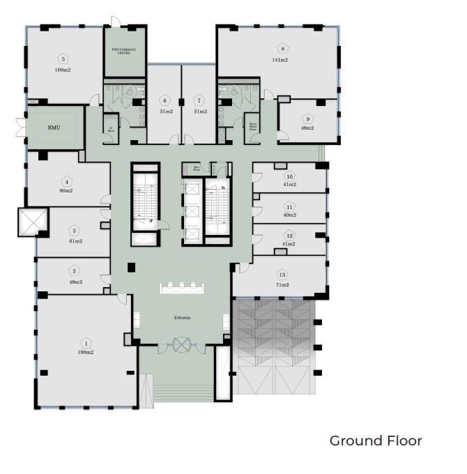 Floor Plan - Obex Business Hub New Capital Mall Jadeer Real Estate