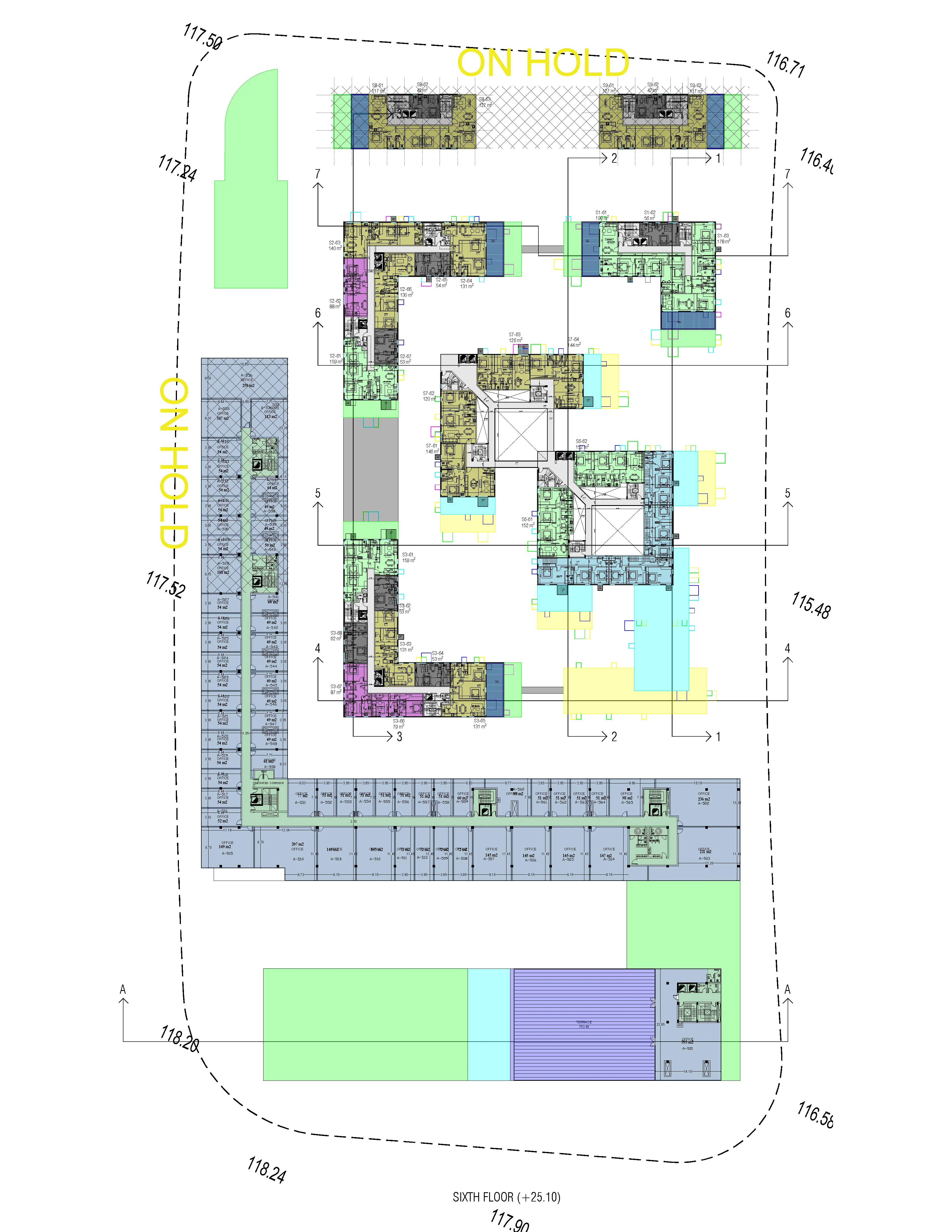 Apartment - كمبوند سكاي رامب زايد الجديدة أب وايد للتطوير العقاري - Sky Ramp New Zayed Compound