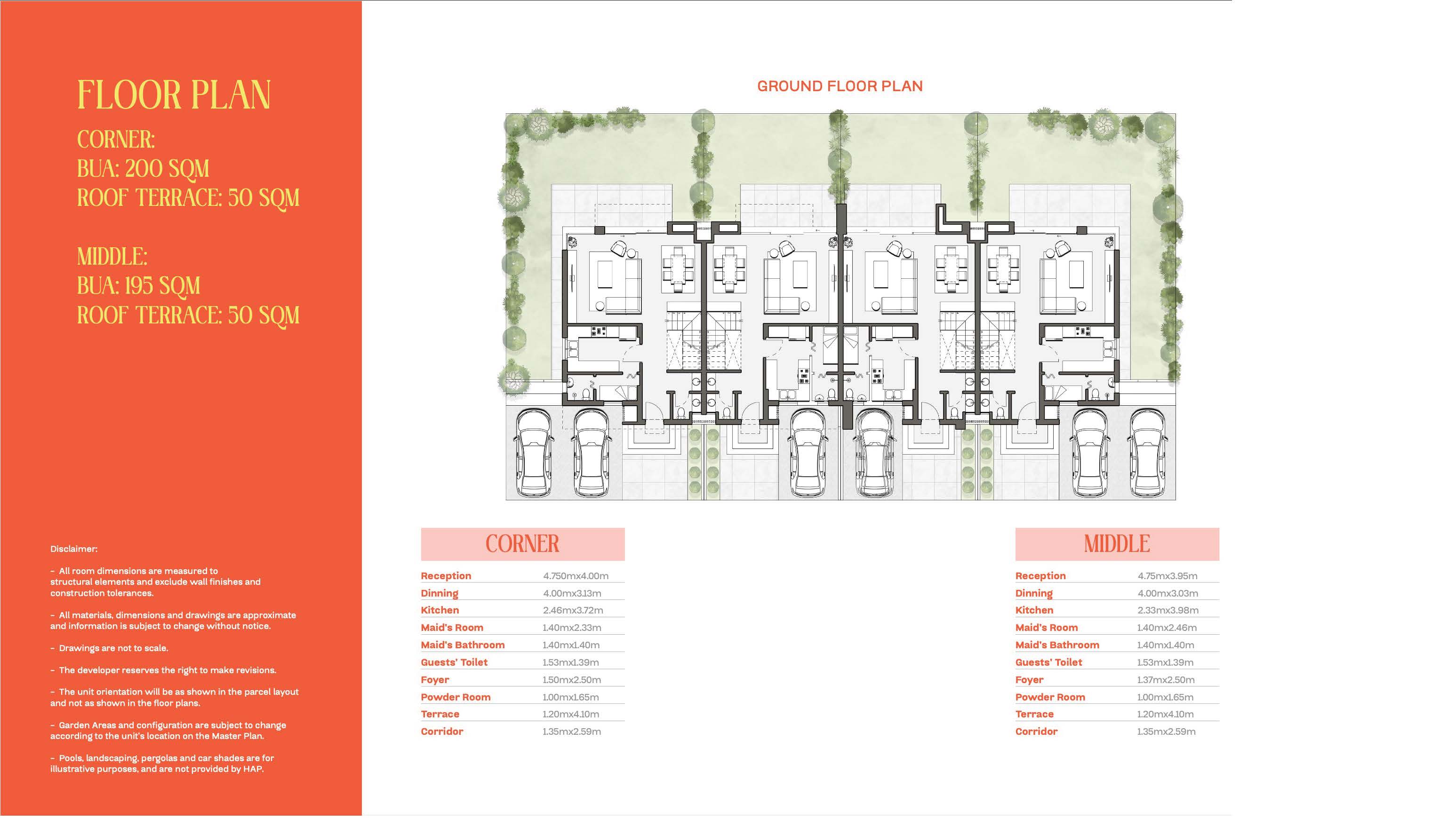 Floor Plan - The Valleys Mostakbal City Compound Hassan Allam Properties