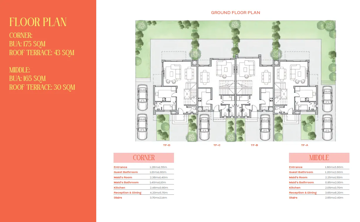 Townhouse - كمبوند ذا فاليز المستقبل سيتي حسن علام للتطوير العقاري - The Valleys Mostakbal City Compound