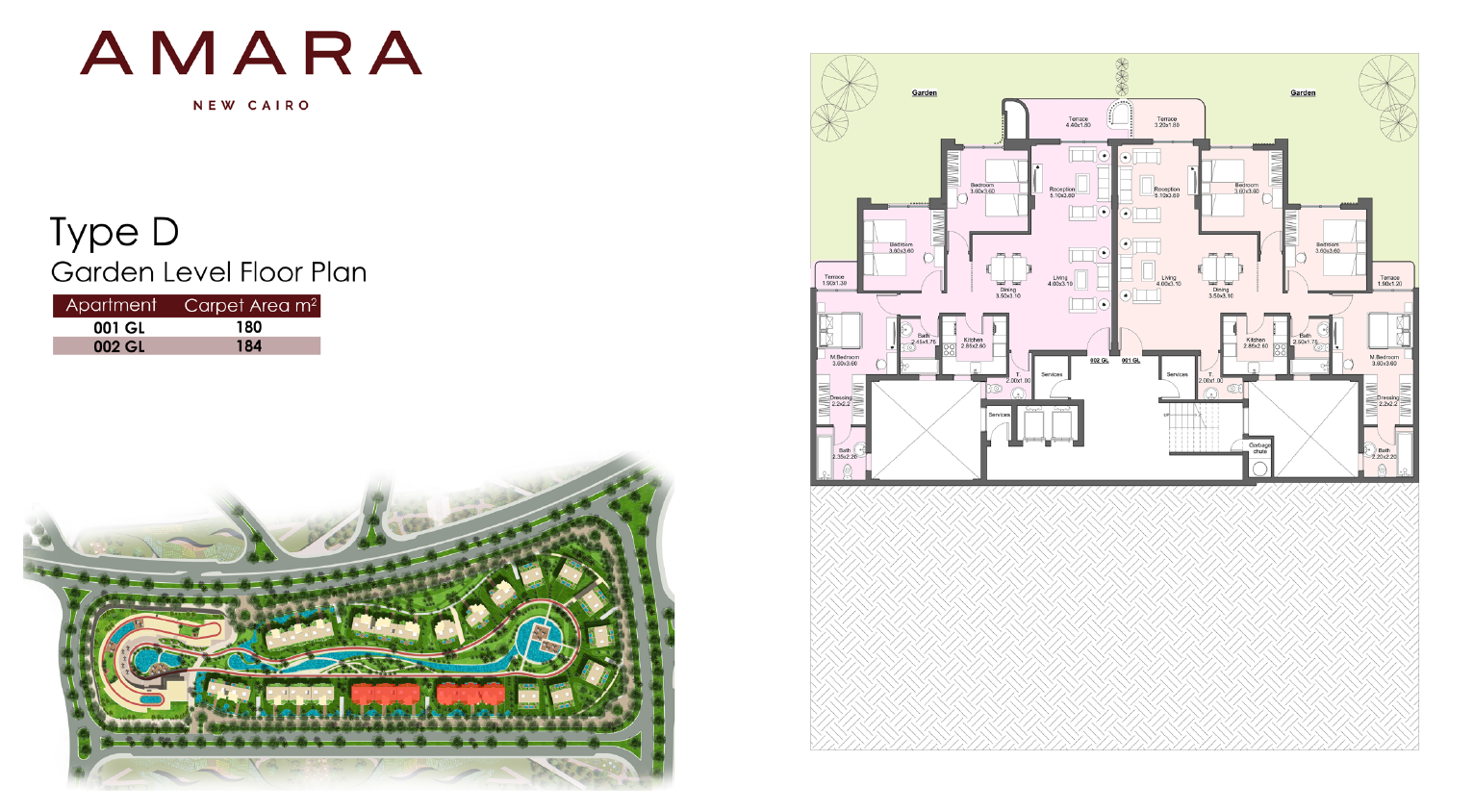 Floor Plan - Amara Residence New Cairo Compound New Plan Real Estate