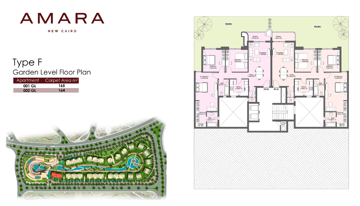 Floor Plan - كمبوند امارا ريزيدنس التجمع الخامس نيو بلان للتطوير العقاري - Amara Residence New Cairo Compound