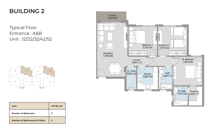 Floor Plan - كمبوند تالدا القاهرة الجديدة HDP للتطوير العقاري - Talda New Cairo Compound