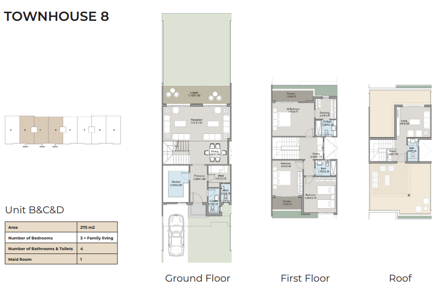 Floor Plan - كمبوند تالدا القاهرة الجديدة HDP للتطوير العقاري - Talda New Cairo Compound