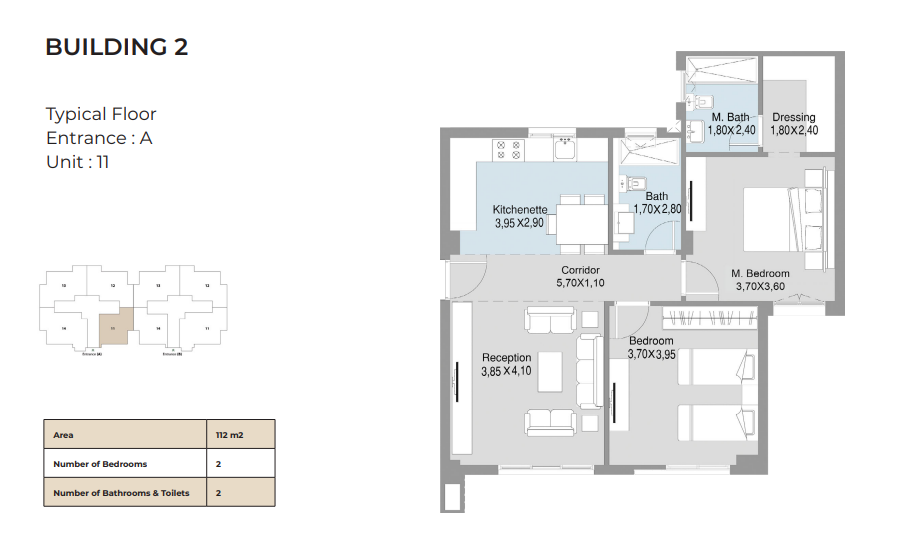 Floor Plan - كمبوند تالدا القاهرة الجديدة HDP للتطوير العقاري - Talda New Cairo Compound