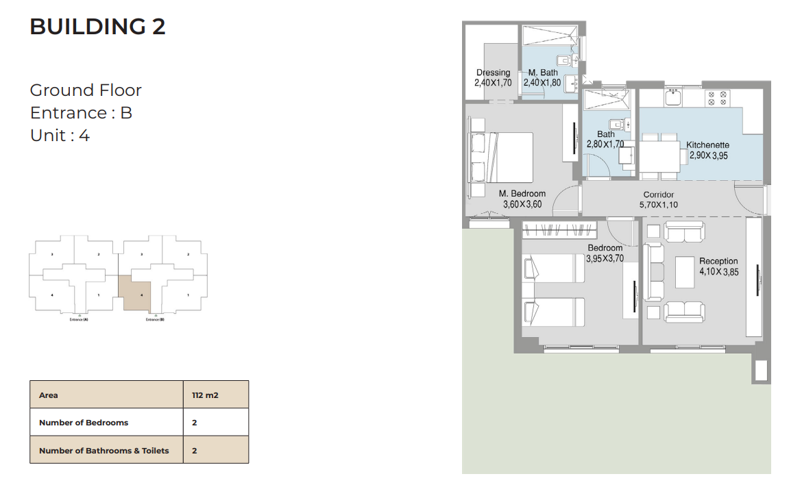 Floor Plan - Talda New Cairo Compound HDP Real Estate