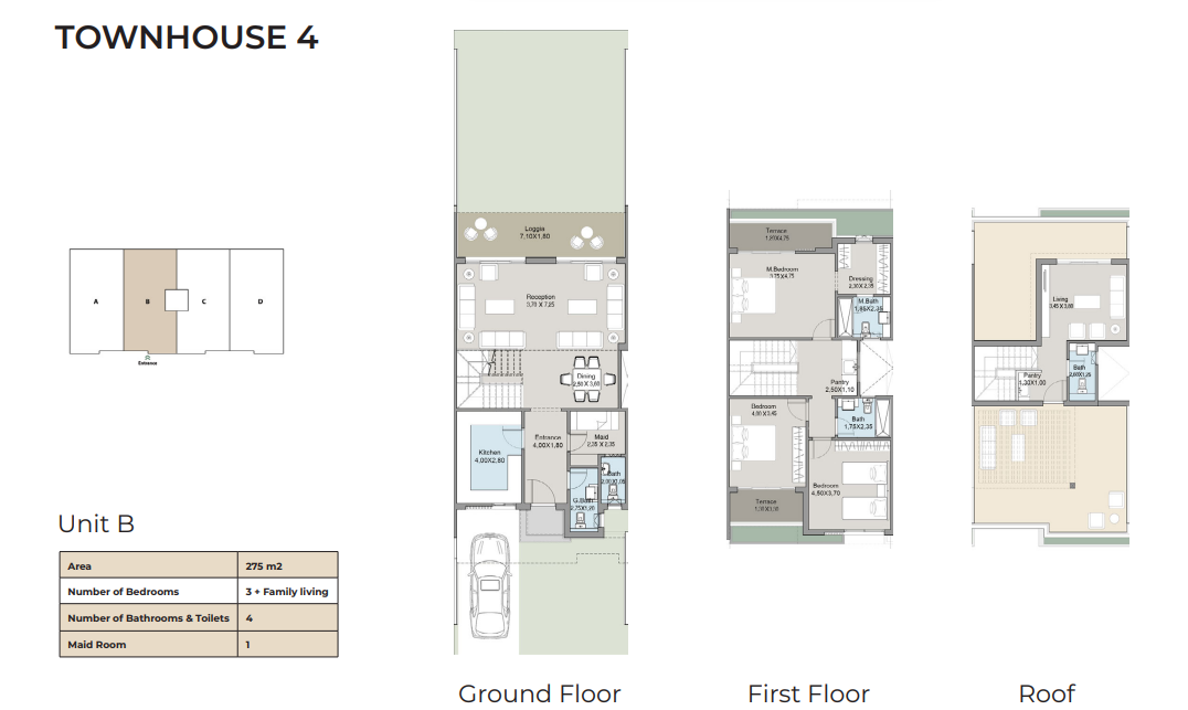 Floor Plan - كمبوند تالدا القاهرة الجديدة HDP للتطوير العقاري - Talda New Cairo Compound