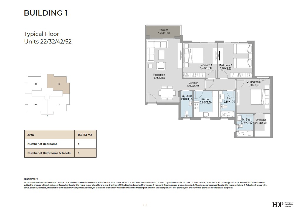 Floor Plan - كمبوند تالدا القاهرة الجديدة HDP للتطوير العقاري - Talda New Cairo Compound