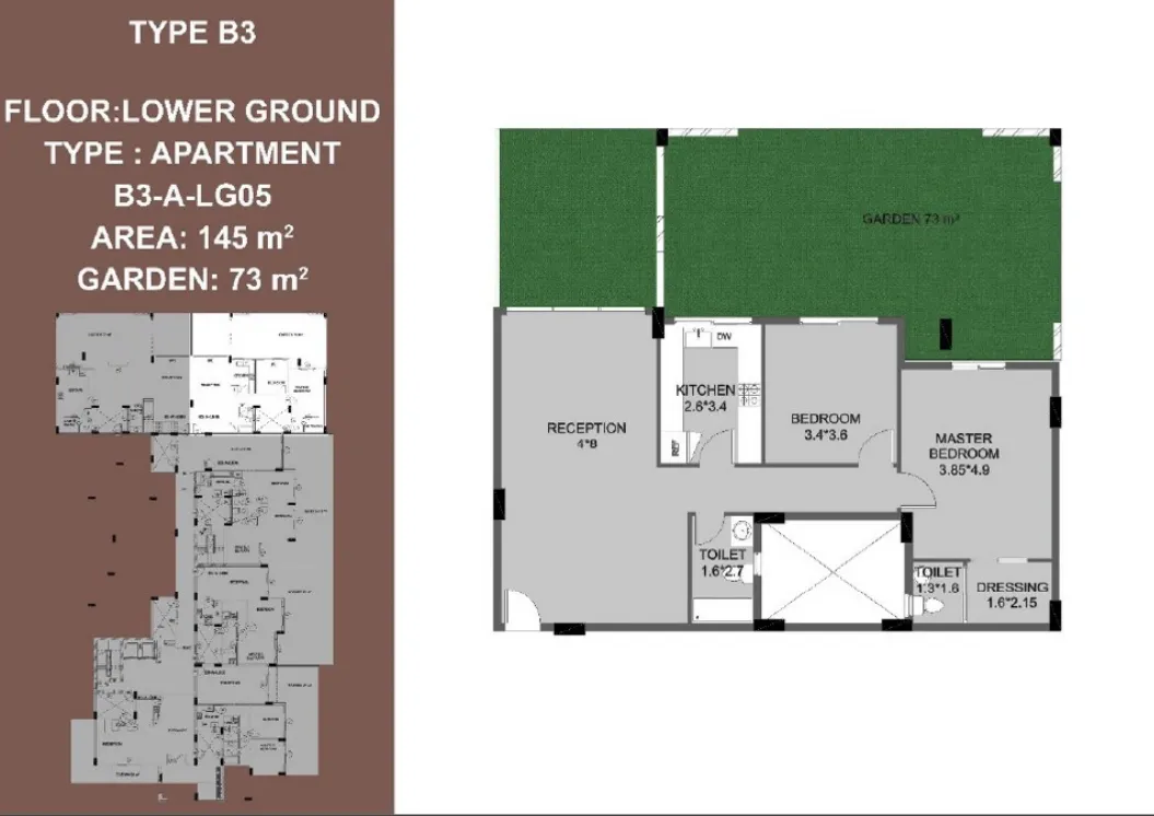 Apartment - Peerage New Cairo Compound Al Riyadh Misr Real Estate