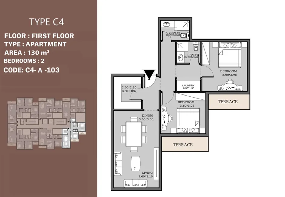 Apartment - Peerage New Cairo Compound Al Riyadh Misr Real Estate