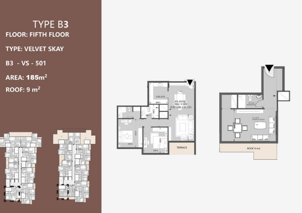 Floor Plan - كمبوند بيراج التجمع الخامس الرياض مصر للتطوير العقاري - Peerage New Cairo Compound