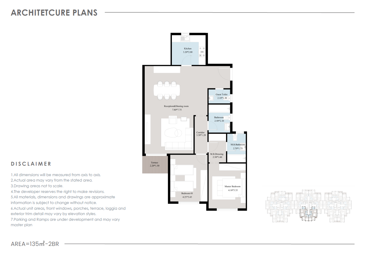Floor Plan - Acasa Mia New Cairo Compound Dar Al Alamia Real Estate
