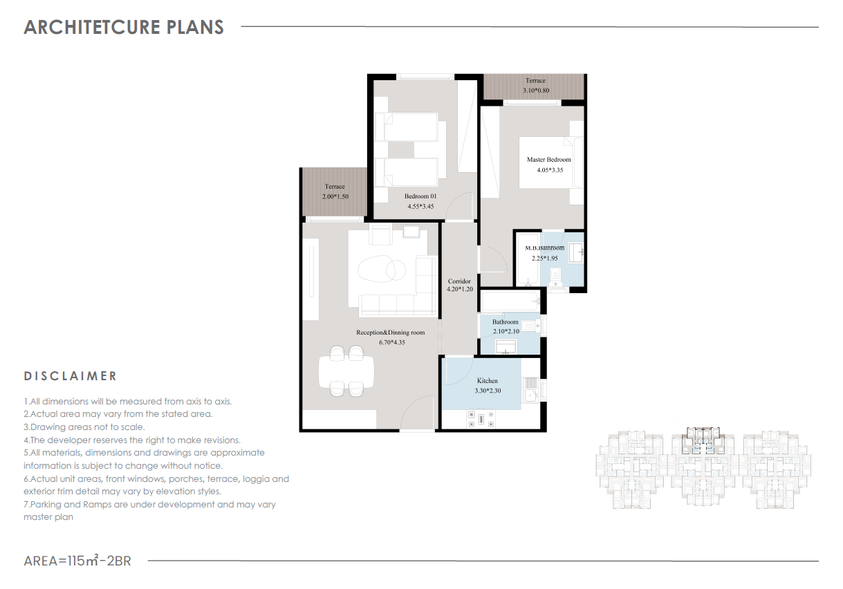 Plan 10 - Acasa Mia New Cairo Compound Dar Al Alamia Real Estate