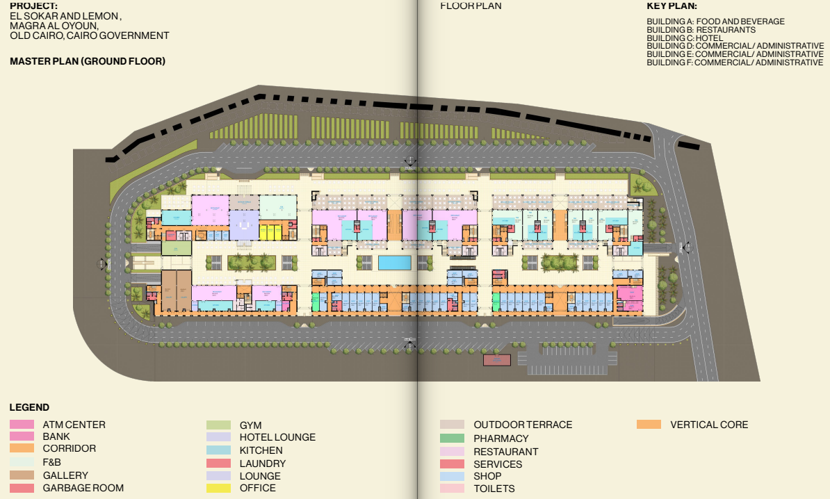 Plan 2 - New Fustat City Compound Saudi Egyptian Real Estate