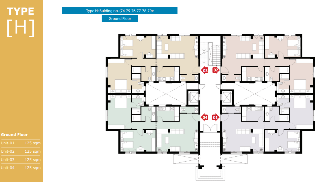 Plan 9 - New Fustat City Compound Saudi Egyptian Real Estate