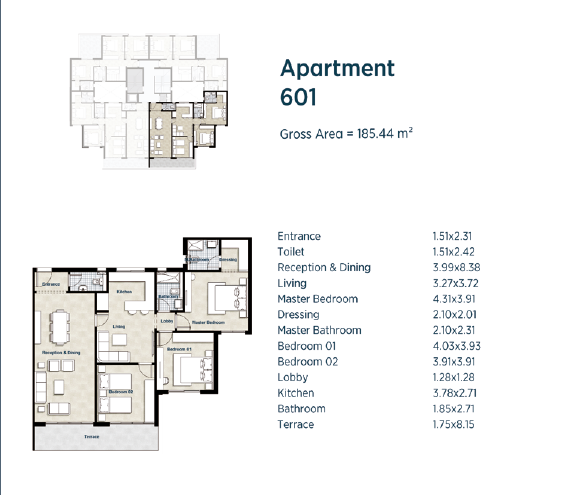 Plan 19 - La Colina Sheikh Zayed Compound Capital Hills Real Estate
