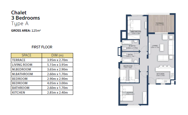 Floor Plan - Experience a lavish lifestyle with a new horizon in a villa for sale in Mountain View North Coast!