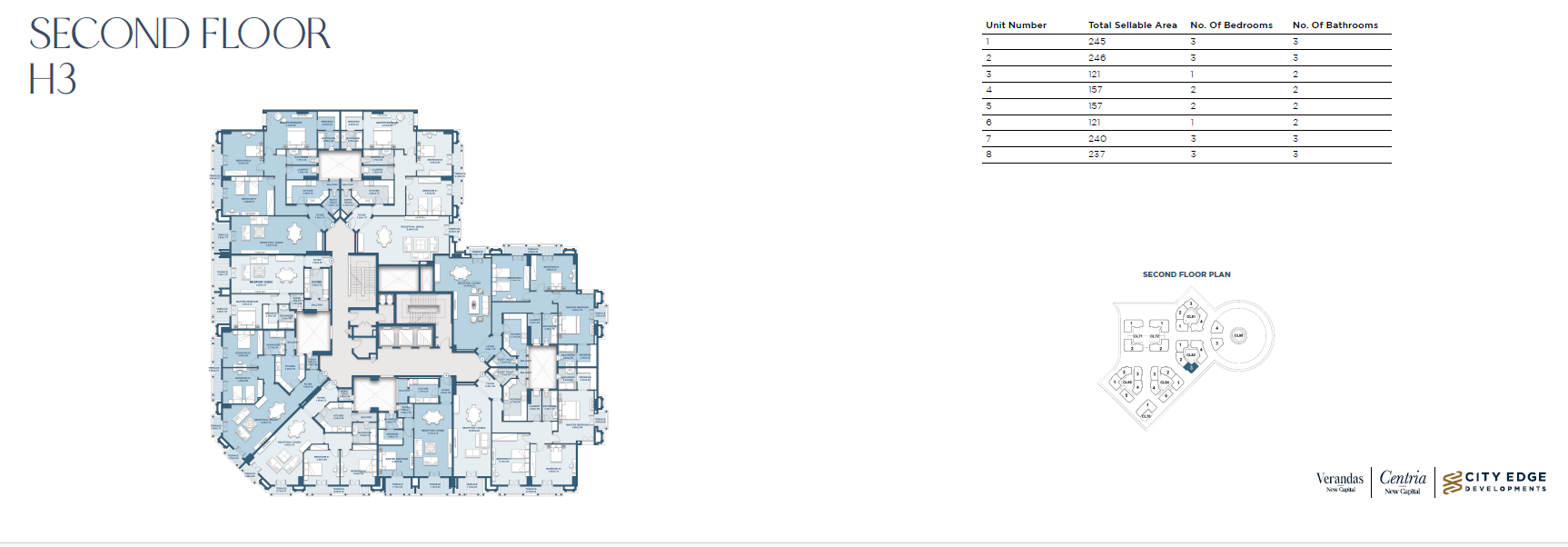 Floor Plan - New Garden City New Capital Compound City Edge Real Estate