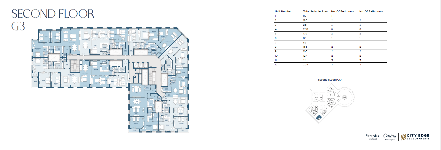 Floor Plan - كمبوند نيو جاردن سيتي العاصمة الإدارية الجديدة سيتي ايدج للتطوير العقاري - New Garden City New Capital Compound
