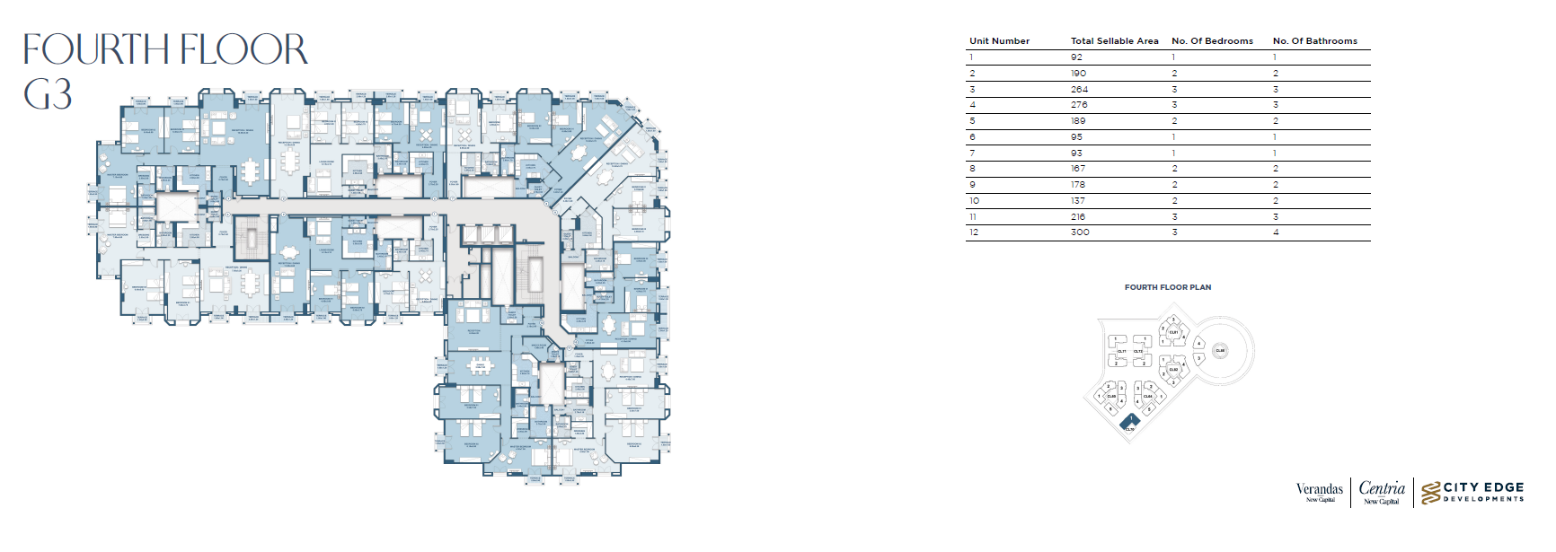 Floor Plan - New Garden City New Capital Compound City Edge Real Estate