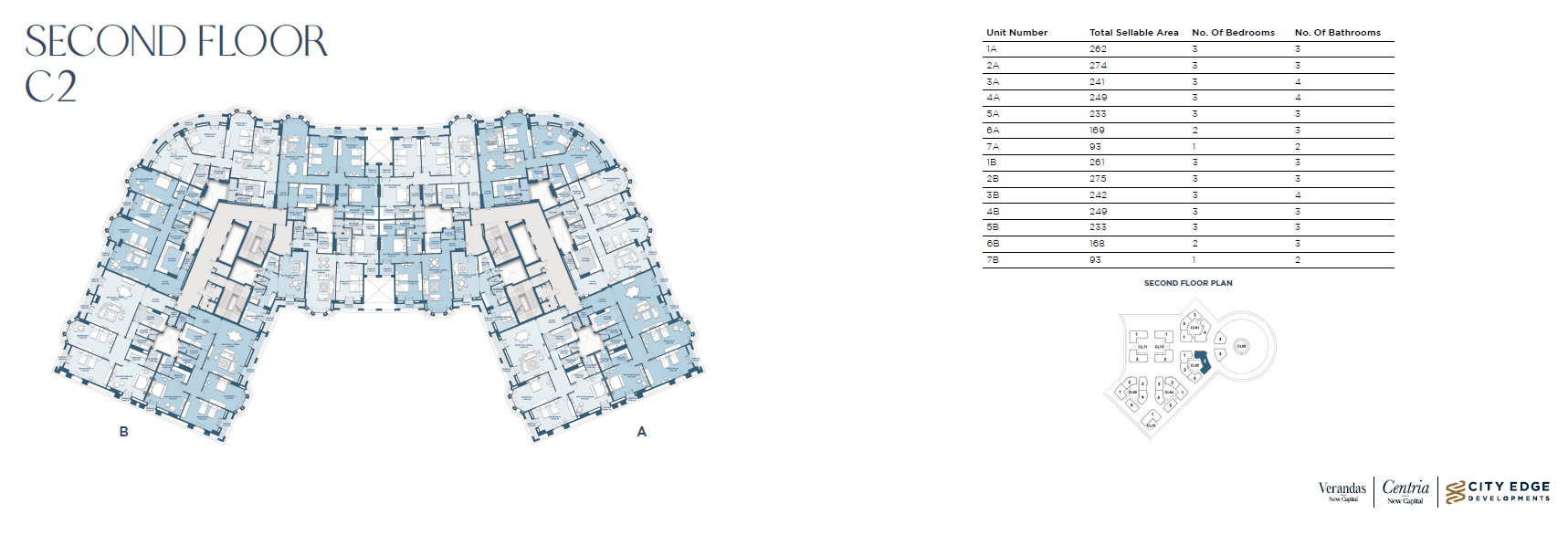 Floor Plan - كمبوند نيو جاردن سيتي العاصمة الإدارية الجديدة سيتي ايدج للتطوير العقاري - New Garden City New Capital Compound