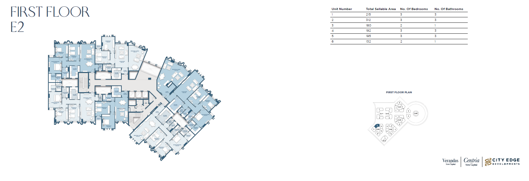 Floor Plan - New Garden City New Capital Compound City Edge Real Estate