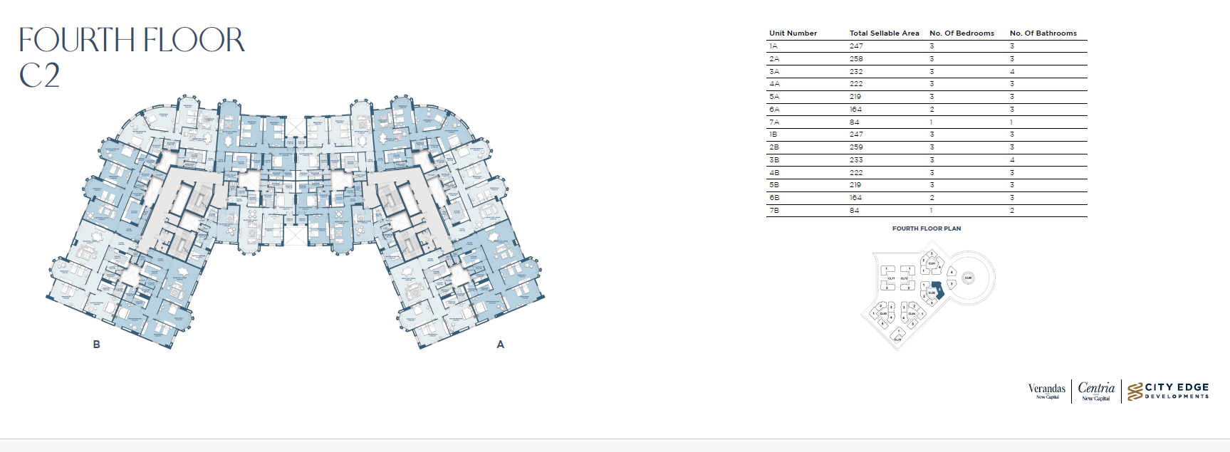 Floor Plan - كمبوند نيو جاردن سيتي العاصمة الإدارية الجديدة سيتي ايدج للتطوير العقاري - New Garden City New Capital Compound