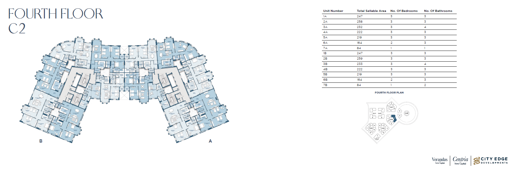 Floor Plan - New Garden City New Capital Compound City Edge Real Estate