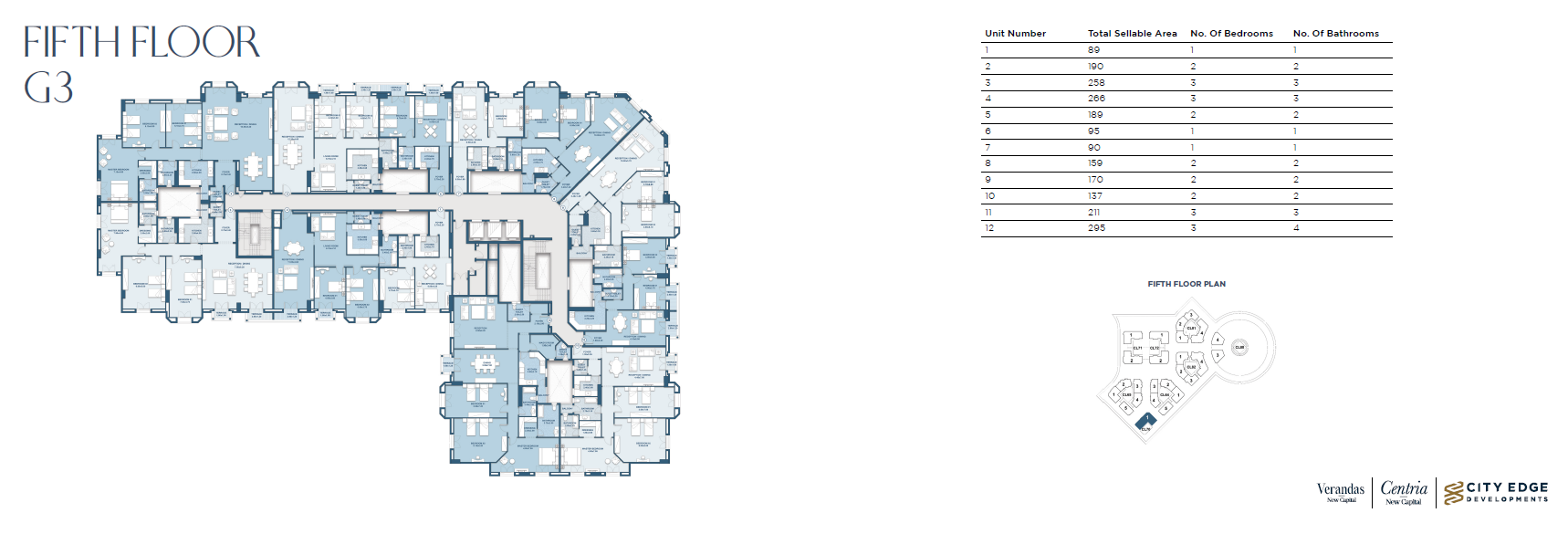 Floor Plan - كمبوند نيو جاردن سيتي العاصمة الإدارية الجديدة سيتي ايدج للتطوير العقاري - New Garden City New Capital Compound