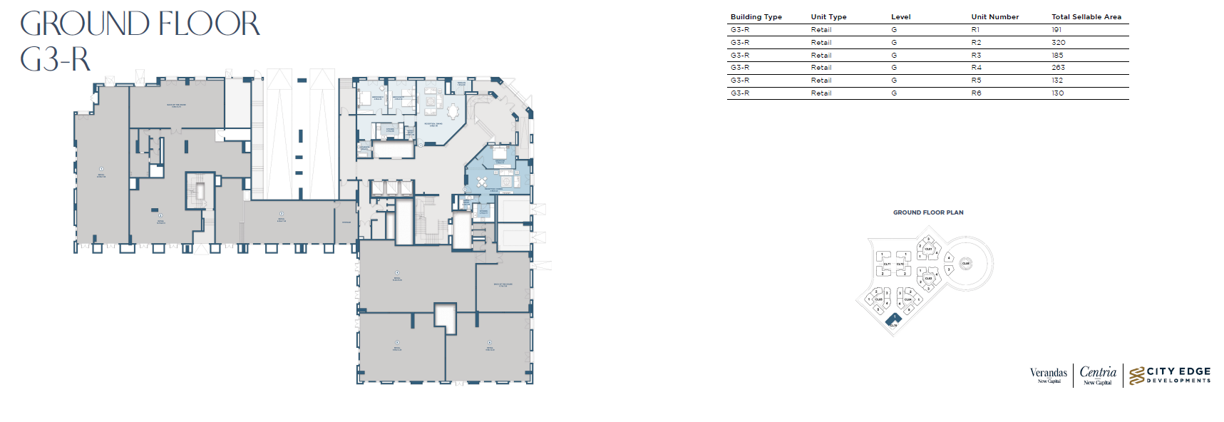 Floor Plan - New Garden City New Capital Compound City Edge Real Estate